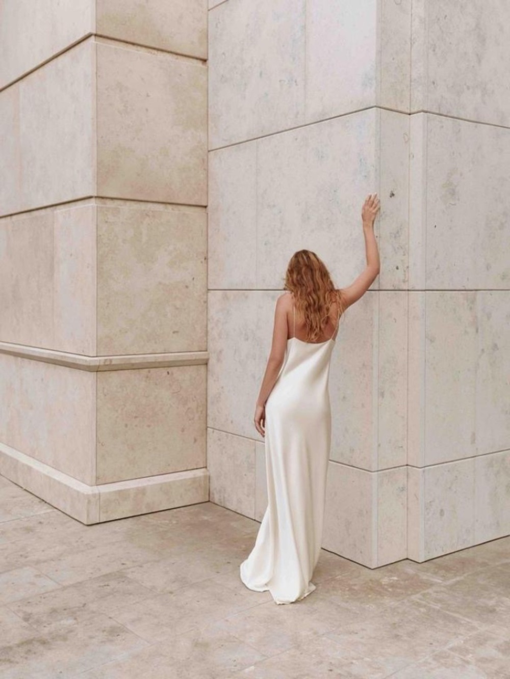 ARDENE SATIN MAXI SLIP DRESS